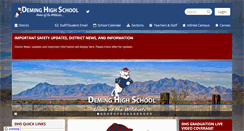 Desktop Screenshot of dhs.demingps.org