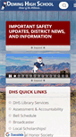 Mobile Screenshot of dhs.demingps.org
